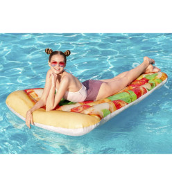 Bestway Chaise longue flottante Pizza Party 188x130 cm