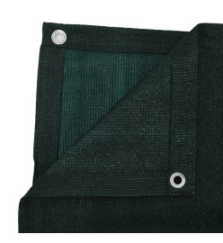 Tapis de tente 250x550 cm Vert foncé PEHD