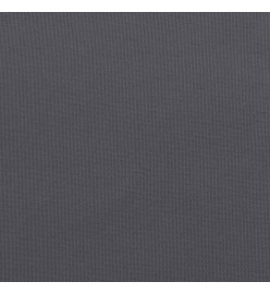 Coussin de banc de jardin anthracite 180x50x7 cm tissu oxford
