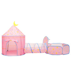 Tente de jeu pour enfants Rose 301x120x128 cm