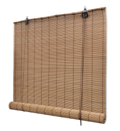 Store roulant en bambou 80x220 cm Marron