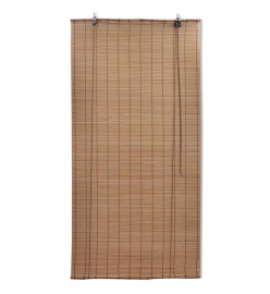 Store roulant en bambou 80x220 cm Marron