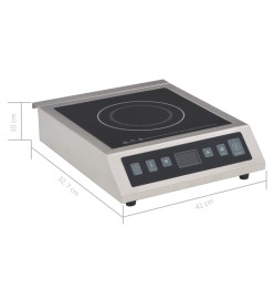 Table de cuisson à induction électrique et écran tactile 3500 W