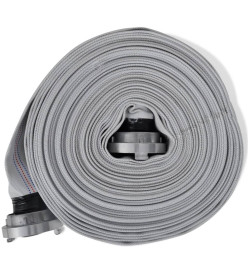 Tuyau d'incendie plat 20 m avec raccords C-Storz 2 pouces