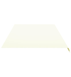 Tissu de remplacement pour auvent Crème 6x3,5 m