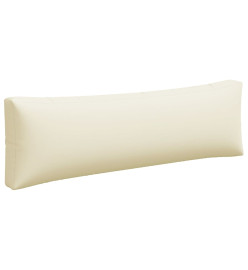 Coussins de palette 3 pcs sable tissu