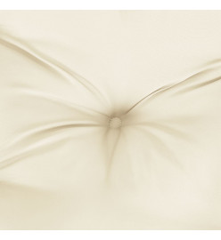 Coussins de palette 3 pcs sable tissu
