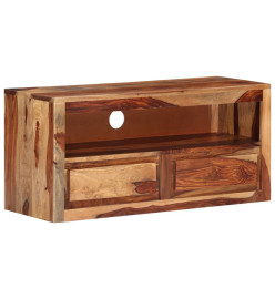 Meuble TV 88x30x40 cm Bois massif