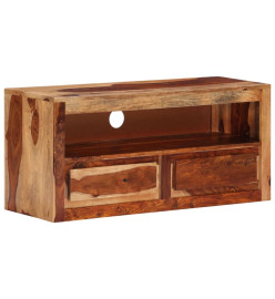 Meuble TV 88x30x40 cm Bois massif