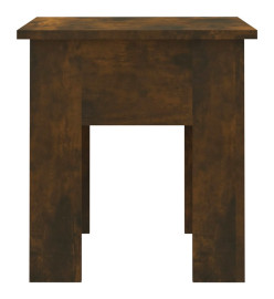 Table basse Chêne fumé 40x40x42 cm Aggloméré