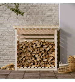 Support pour bois de chauffage 108x73x108 cm Bois de pin