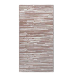 Tapis d'extérieur Marron 80x150 cm PP