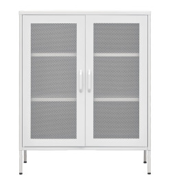 Armoire de rangement Blanc 80x35x101,5 cm Acier