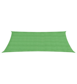 Voile d'ombrage 160 g/m² Vert clair 2x4,5 m PEHD