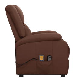 Fauteuil de massage Marron Similicuir