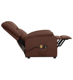 Fauteuil de massage Marron Similicuir