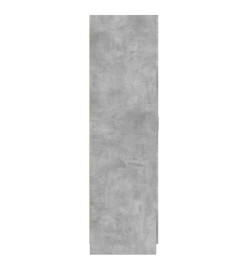 Garde-robe Gris béton 80x52x180 cm Aggloméré