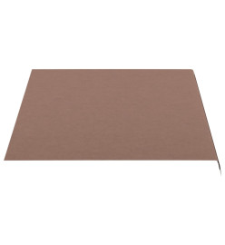 Tissu de remplacement pour auvent Marron 3,5x2,5 m