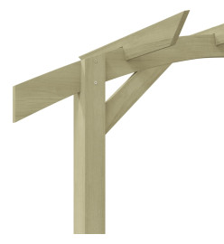 Pergola de jardin 180x210x40 cm Bois de pin imprégné