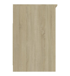 Armoire à tiroirs Chêne sonoma 40x50x76 cm Bois d'ingénierie