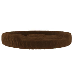 Lit pour chien Marron 70x55x23 cm Peluche