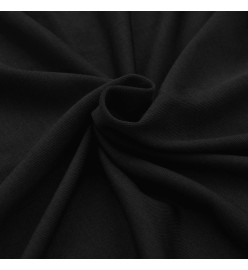 Housses extensibles pour table 2 pièces 183 x 76 x 74 cm Noir