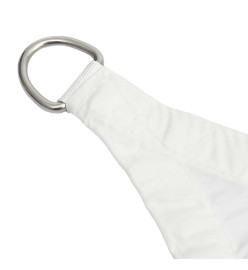 Voile de parasol Tissu Oxford carré 5x5 m Blanc