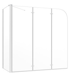 Enclos de bain 120x69x130 cm Verre trempé Transparent