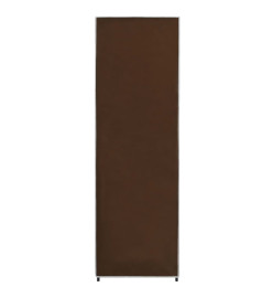 Garde-robe Marron 87x49x159 cm Tissu