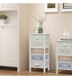 Armoire de rangement en style français 5 tiroirs Bois