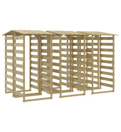 Pergolas avec toits 6 pcs 100x90x200 cm Bois de pin imprégné