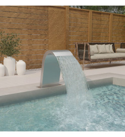 Fontaine de piscine 50x30x60 cm Acier inoxydable