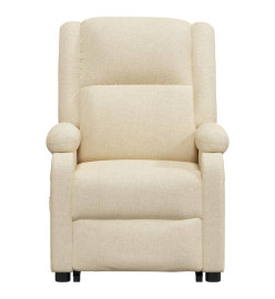 Fauteuil Crème Tissu