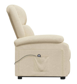 Fauteuil Crème Tissu