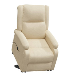 Fauteuil Crème Tissu