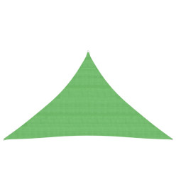 Voile d'ombrage 160 g/m² Vert clair 4x4x5,8 m PEHD