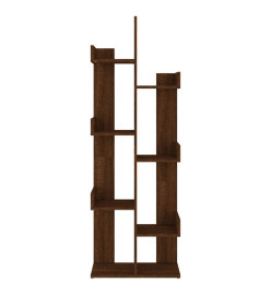 Bibliothèque 48x25,5x140 cm Chêne marron Bois d'ingénierie