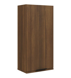 Armoire de salle de bain murale Chêne marron 32x20x67 cm