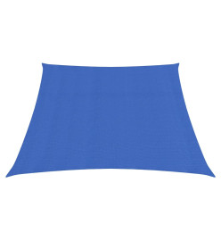 Voile d'ombrage 160 g/m² Bleu 3/4x2 m PEHD