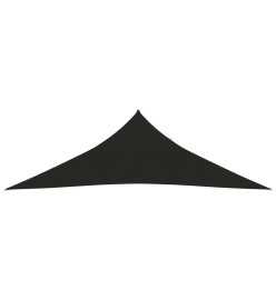 Voile d'ombrage 160 g/m² Noir 4x4x5,8 m PEHD