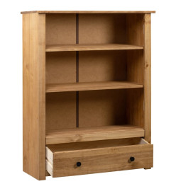 Bibliothèque 80x35x110 cm Bois de pin massif Assortiment Panama