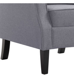 Fauteuil Gris foncé Tissu