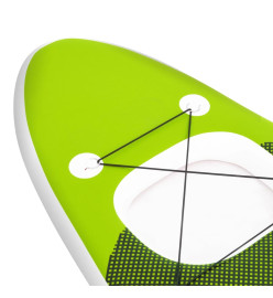 Ensemble de planche SUP gonflable Vert 360x81x10 cm