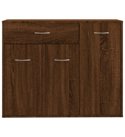 Buffet Chêne marron 88x30x70 cm Bois d'ingénierie