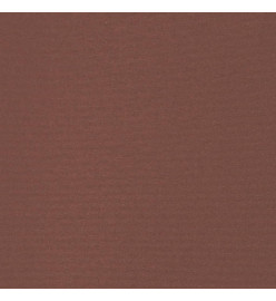 Auvent latéral rétractable de patio 117x300 cm Marron