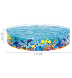 Bestway Piscine Fill 'N Fun Odyssey 244x46 cm