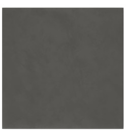 Panneaux muraux 12 pcs Gris foncé 30x30 cm Velours 1,08 m²