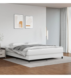 Matelas de lit à ressorts ensachés Blanc 180x200x20 cm
