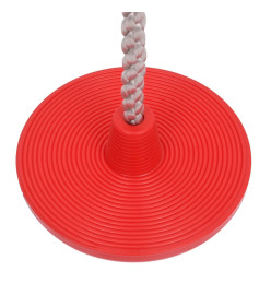 Corde d'escalade à balançoire et plates-formes et disque 200 cm