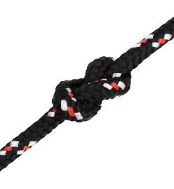 Corde de bateau Noir 6 mm 50 m Polypropylène